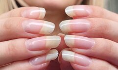 Natural, Scratchy Nails