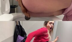 Two toilet slaves with Sara and Angie wmv