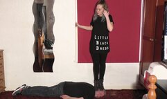 Crushing Her Slave Skull Under Her Boot Heels (4K)