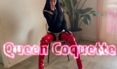 JOI Femdom Humiliation – Finger your ass while I crush you and mock your little cock submissive