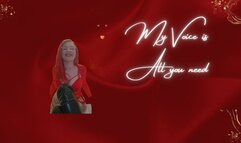 All you need is My voice audio mesmerising clip