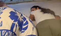 POV Crushed by the enormous butts of these giant women