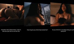 Your girlfriend finally landed an acting role in a mainstream movie. It wasn’t until all of your friends went to see it in the theater that you learned it was for a sex scene.