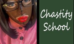 Special lesson at the Long-Term Chastity School