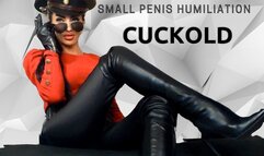 Pathetic Tiny Prick Cuckold SPH: Lock It Up, Wank Your Clit & Eat Cum for Goddess | 10 Min Femdom Humiliation
