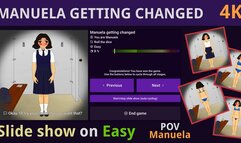 Manuela getting changed (Slide show, Easy, POV: Manuela) - 4K UHD MP4