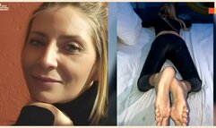 Her Husband Was Out Of Town - This MILF Gave Me A Skillful Footjob & I Covered Her Feet With Warm Cum After Licking Them & Sucking Her Toes Intensely - Footjob Frenzy Vol 2