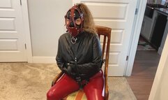 Harness Muzzled Taylor Pump Gagged in the Jacket (MP4)