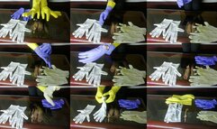 Glove Obsession Fetish Latex, Rubber & Cotton Gloves on My Hands