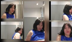 TRAVELS Out Of State Public Toilet Loud Farts Spitting and Flashing