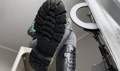 Dirty boots - work for slave!