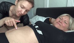 POKING A FINGER IN SEXY BELLY BUTTON saB