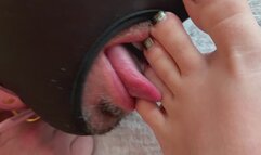 Bouffe mes pieds pour le goûter de l'après midi