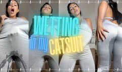 Wetting in my catsuit