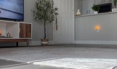 ASMR Sexy Feet In Shiny Wedge Flip Flops POV