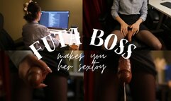 FUTA BOSS MAKES YOU HER SEXTOY