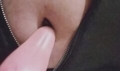 goth girl in a sensual leather outfit bdsm