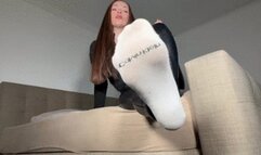 Meinen Socken verfallen