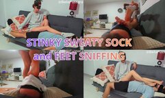 STINKY SWEATY Sock and Feet Sniffing - Bellafussara