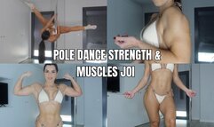 My pole dance strength and muscles JOI - OnlyVanessa
