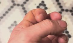 Finger Brushing Fetish MP4