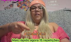 Brazilian BBW Goddess MILF Maya3ee Gym SPH JOI – Lockeroom Micro-Dick Humiliation Countdown