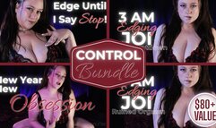 January 2026 Control Bundle featuring Serena Controls You ~ Gooning JOI Edging Orgasm Control Ruined Orgasm Cum Countdown [COMPILATION]