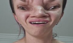 I drink a magic potion that causes my head to inflate