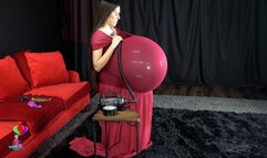 Hailey's First Balloon Stuffing Cam 2 4K (3840x2160)