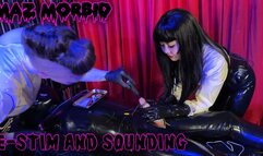 E Stim and Sounding 1080p ft Asian Latex Mistress Patricia Lady Valeska Slave Maz Morbid