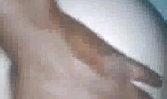 Black guy buttfucking my wife in her purple panties