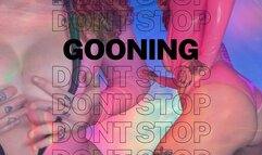 Don't stop gooning! Dont stop edging! Goon to me in latex