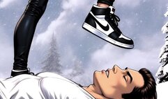 Mistress Valentina Stomps Your Face in Nike Sneakers