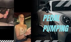 pedal pumping sandals