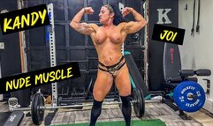 Kandys Naked Workout Cum Command