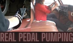 77 Pickup Rapid Pedal Pumping MILF in Heels