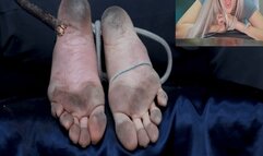 Dirty Big Feet Gone Red - Bastinado Custom Order