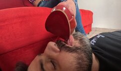 SHOES LICKING : SMOKING a Scene of Power