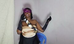 Essa being as a wonder woman where she is being begged to go and help where thieves have robbed but she ask for alot of since she's a wonderwoman who has powers