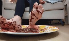 Charlee's Sweet Chocolate Feet