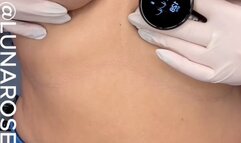 I got gifted a new Eko 500 Digital Stethoscope!! Watch me listen to my heart in multiple POVs Exposing my boobies!!!