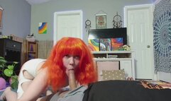 POV Boy Girl Leeloo Dallas Sucks, Fucks And Gets Creampied!
