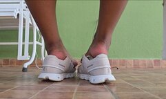 Barefoot and Shoeplay Show in Sneakers.