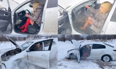 MASHA STUCK REVVING ENGINE OVERHEATING FULL VIDEO 12 MIN REAL VIDEO!!!