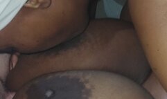 Reverse Tittyfuck Zelda55KK threesome tit sucking pov 4k