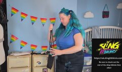 Birthday Sling Bikinis Unboxing - Solo Girl