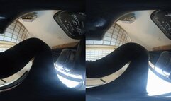 3DVR180 LINGLING once again flattened JIMMY's buttocks