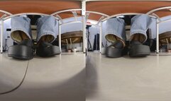 3DVR180 XIAOMI Office Black Thick-soled Sandals Humiliation