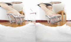 3DVR180 LELE platform high-heeled sandals humiliation