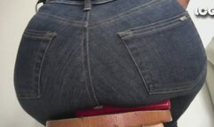 Guest Destroys Her First City Bus Jeans Butt Crush Destruction